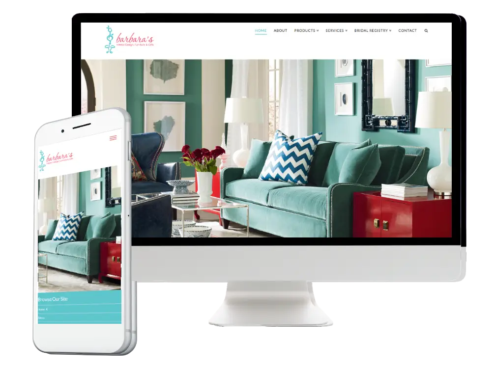 Barabaras Website Design