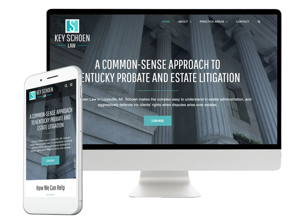 Key Schoen Law Website Design